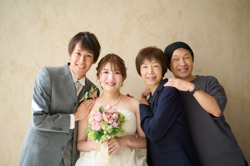 家族で仲良しショット♪
