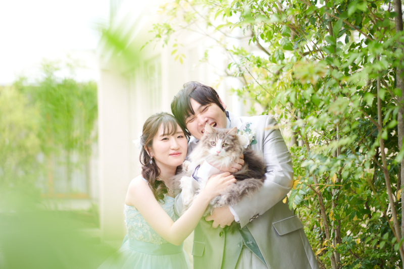 笑顔で3ショット♡
