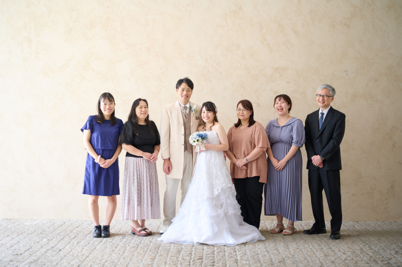 ご両家揃って記念撮影^^