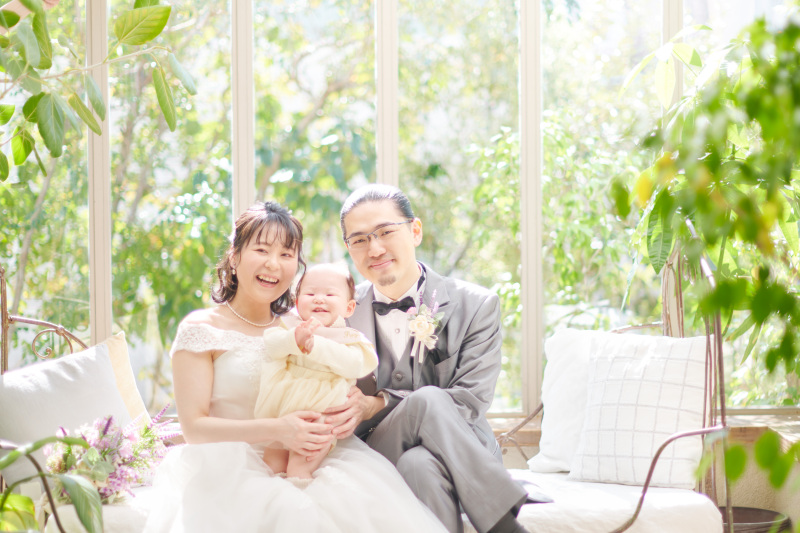 ファミリーフォト撮影も