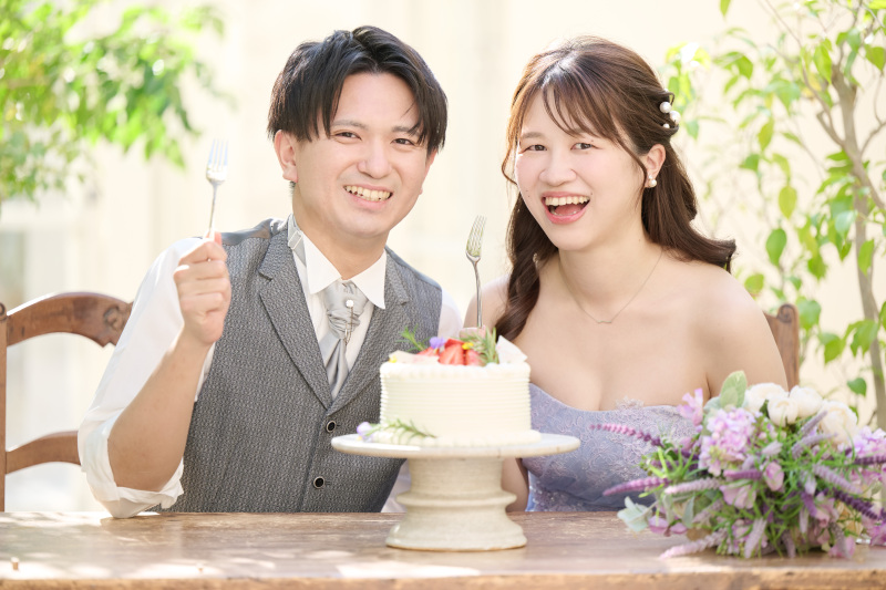 念願のファーストバイト♡