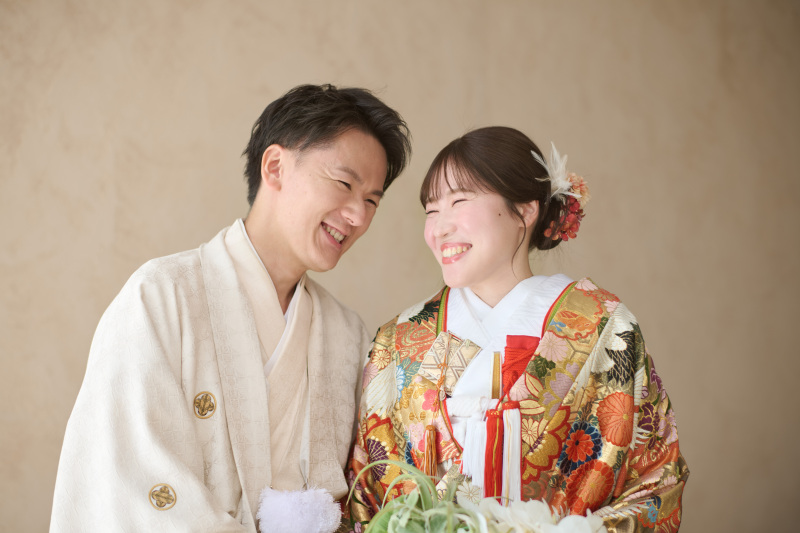 幸せが伝わる素敵な笑顔♡