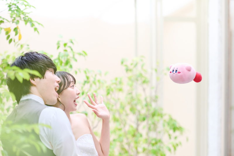 カービィも飛び入り参加？！