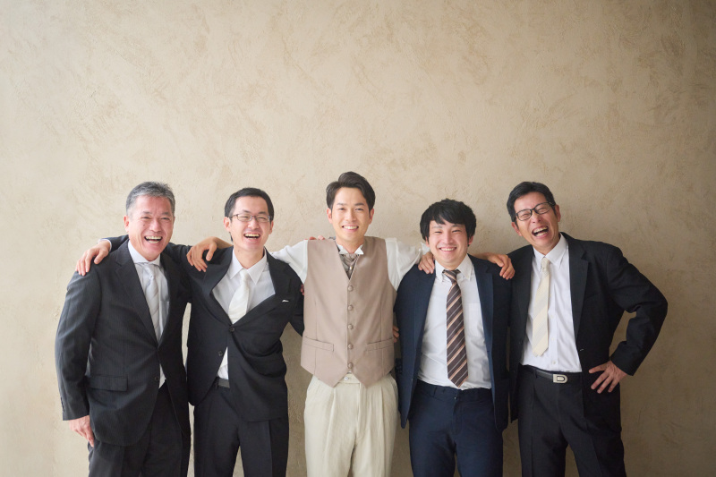 メンズチームの楽しそうな笑顔^^
