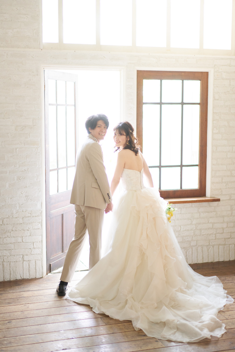 こっち向いて〜!><///