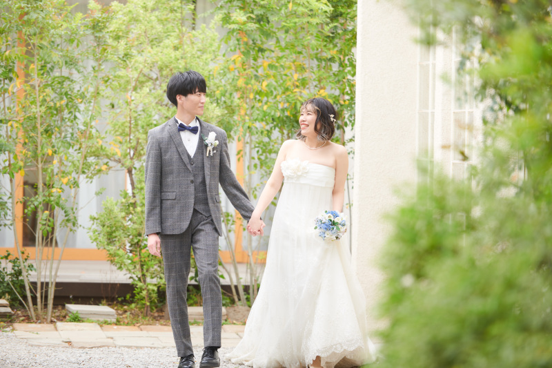 お庭も歩きましょ~♪