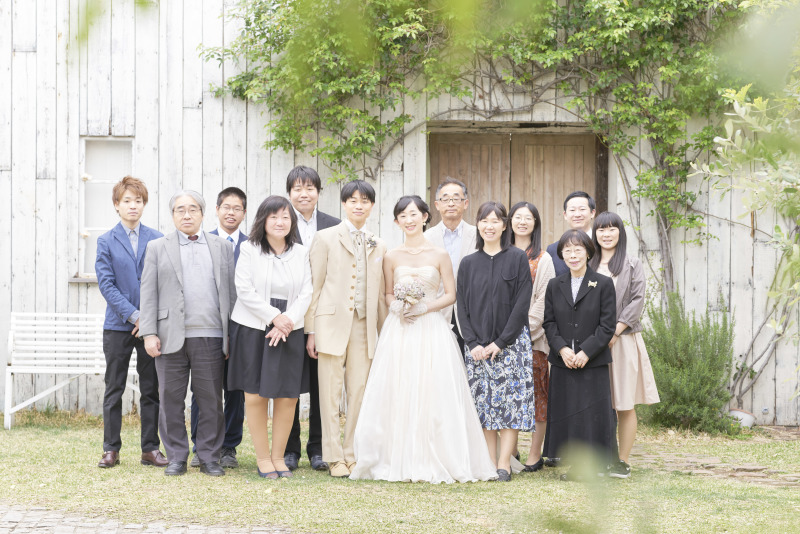 お二人の幸せを願う皆様と一緒に！