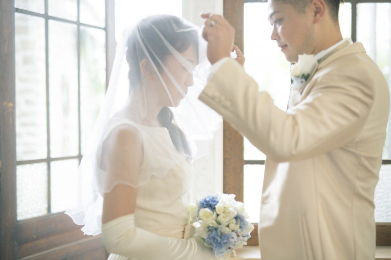 人気のベールシーン