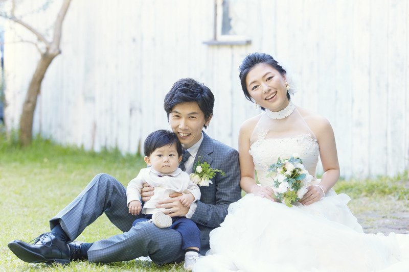 2着目ドレスで撮影スタート！