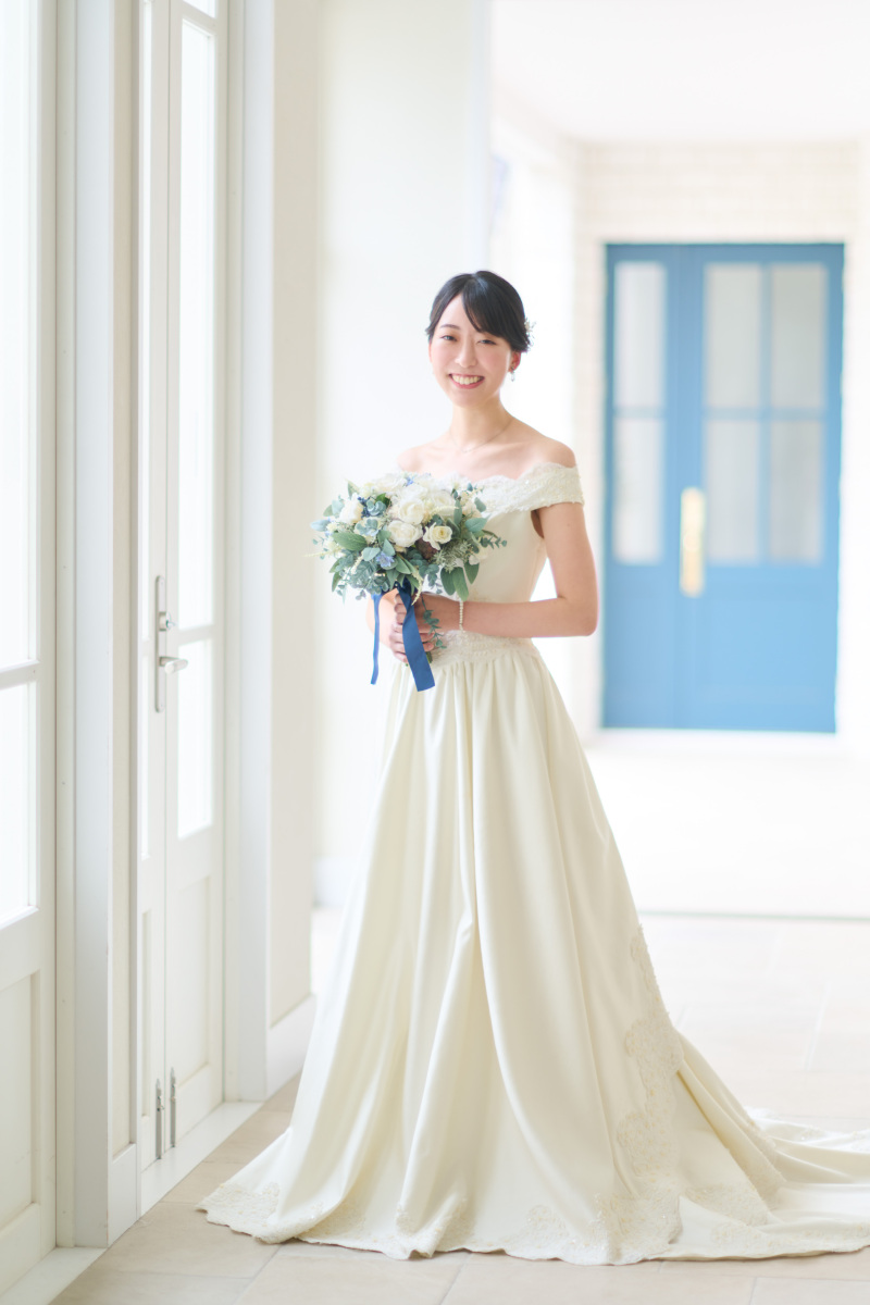 新婦様のソロカットから♡