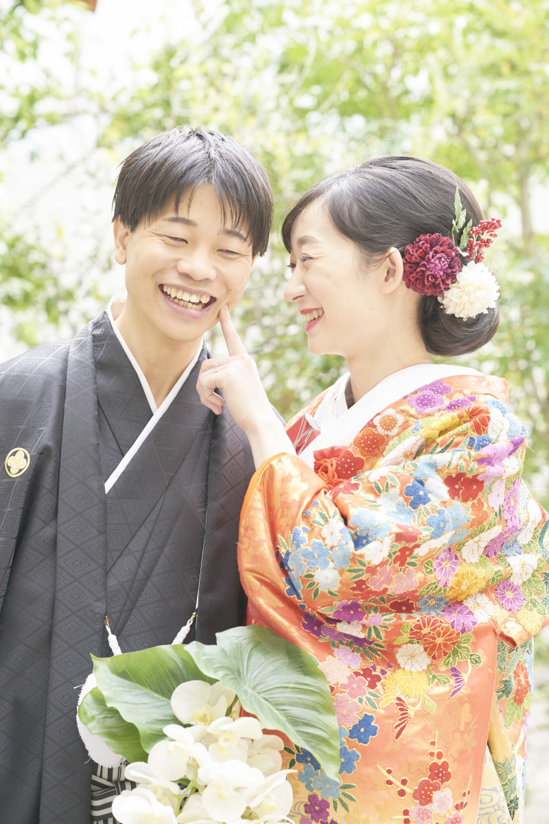 自然と笑顔になる仲良しショット