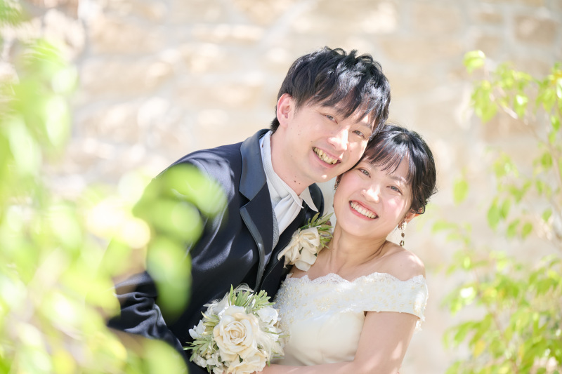 木漏れ日の下でぎゅ~~ッ♡