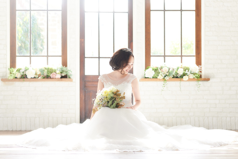 逆光を取り入れて幻想的に・・・♡