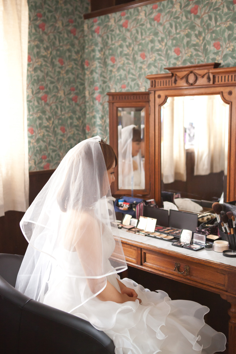 ヘアメイクスタート♪