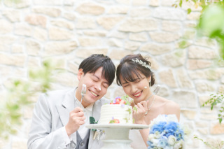 一生に一度♡満点の笑顔でナチュラルウェディング♪