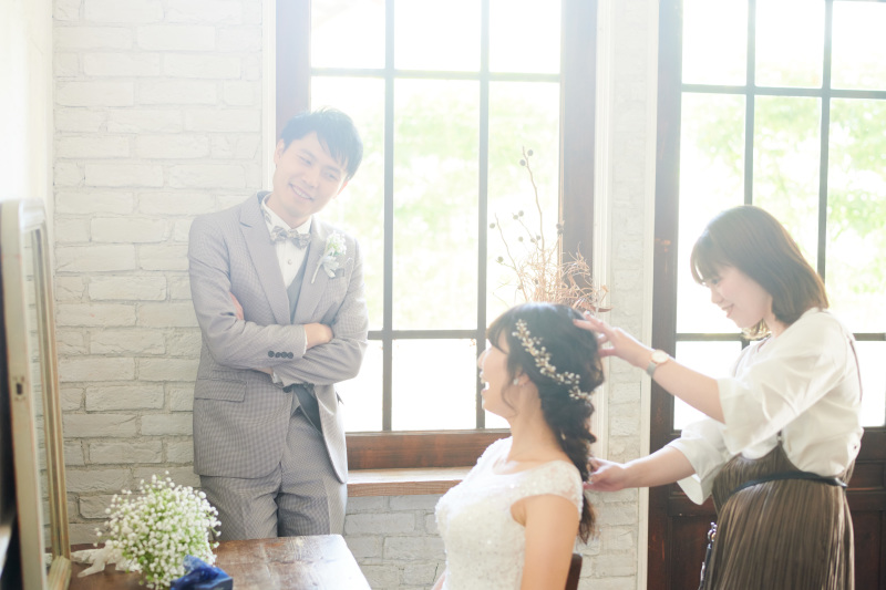 事前のお衣装合わせが可能♡