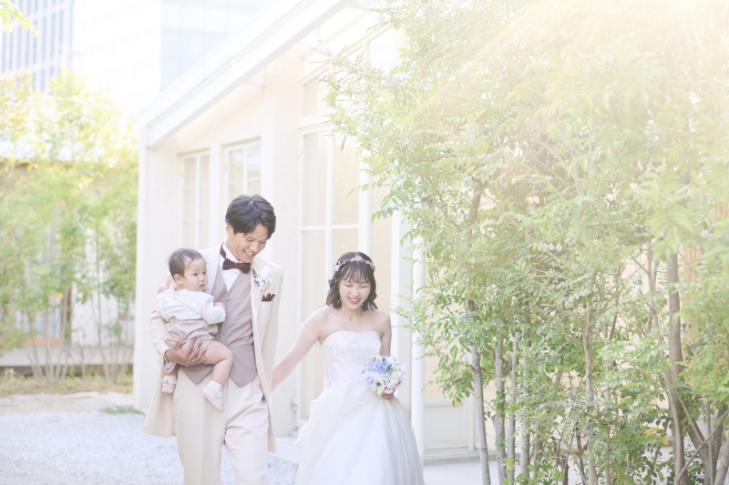 サロンドパルール salon de parure_家族・友人を撮影に呼べる