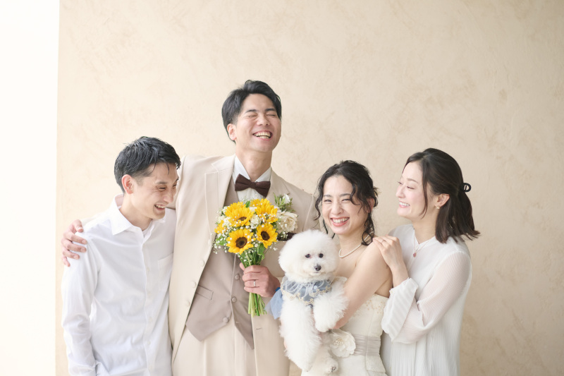 サロンドパルール salon de parure_家族・友人を撮影に呼べる