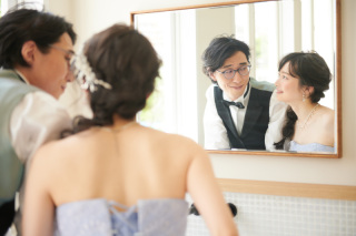 新郎新婦ヘアメイク