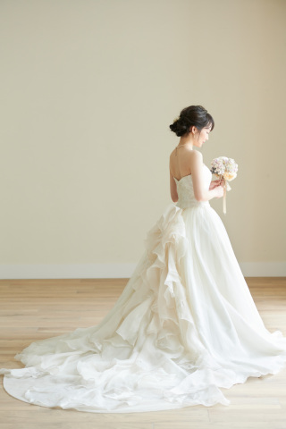 新婦フィッテング(ドレスの試着)