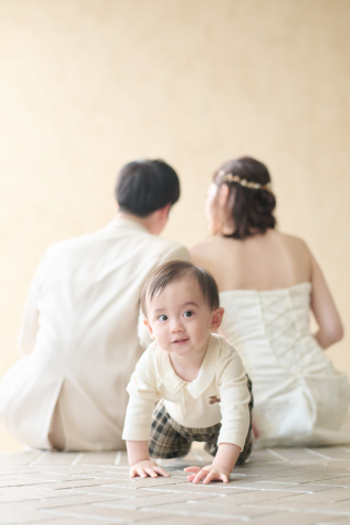 サロンドパルール　salon de parure_オールシーズン緑あふれるお庭つきスタジオで貸切撮影♪