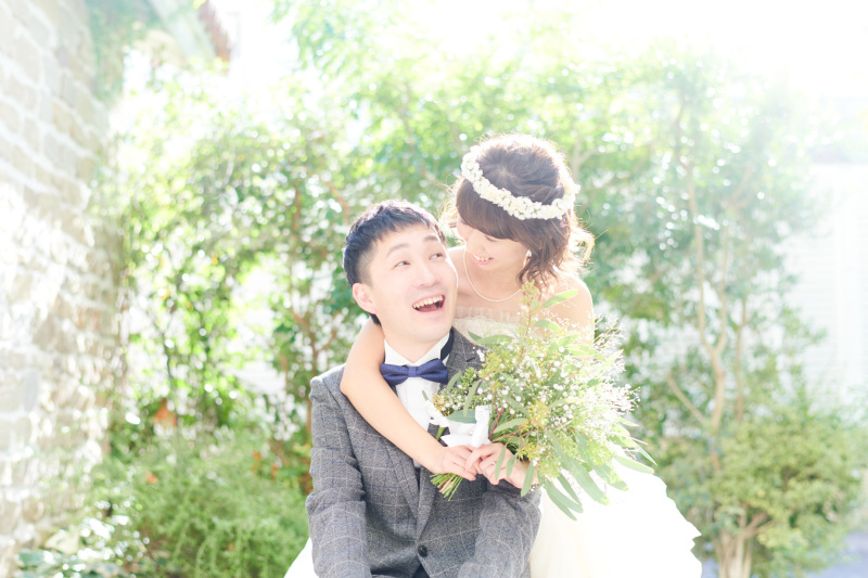 一年中緑が豊かなガーデン撮影♪