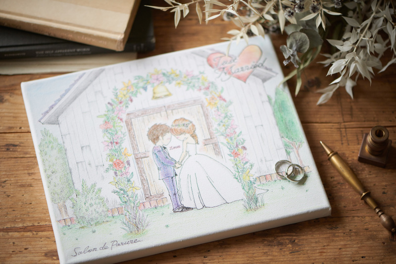 サロンドパルール　salon de parure_衣装を持ち込める