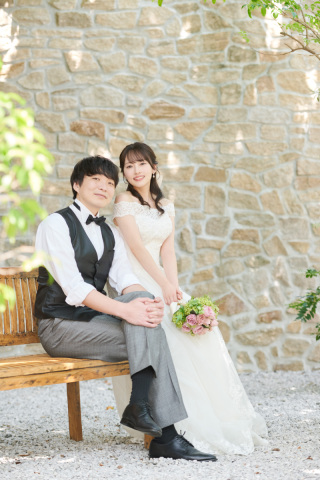 サロンドパルール　salon de parure_オールシーズン緑あふれるお庭つきスタジオで貸切撮影♪