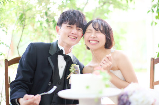 サロンドパルール　salon de parure_オールシーズン緑あふれるお庭つきスタジオで貸切撮影♪