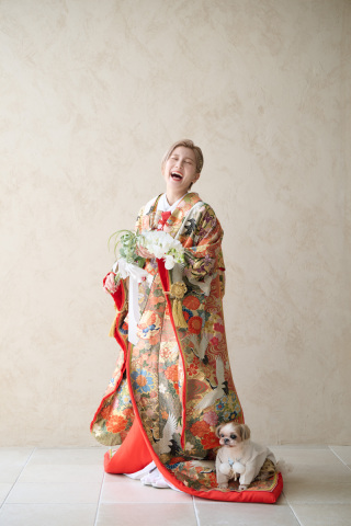 サロンドパルール　salon de parure_オールシーズン緑あふれるお庭つきスタジオで貸切撮影♪