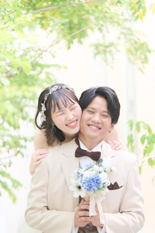 サロンドパルール　salon de parure_オールシーズン緑あふれるお庭つきスタジオで貸切撮影♪