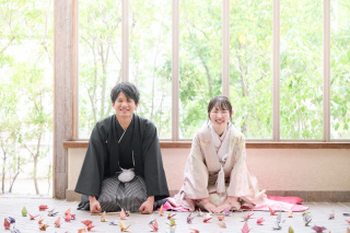 【春婚の方におすすめ♡】直前割プラン＋データお急ぎコース｜撮影から"14日"で納品｜和洋自由1着｜データ10点【2月日にち限定】