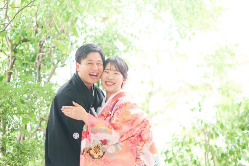 \たとえば/ 和洋4着*4着でも1日完結! 和装からカラードレスまで大満喫♡