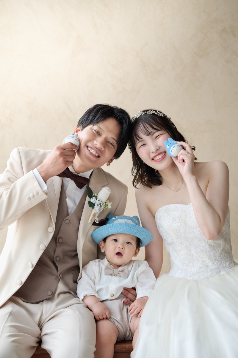 \たとえば/ 洋装1着*小さなお子さまも大歓迎☆ご家族でフォトウェディング!