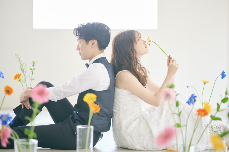 \たとえば/ ルーシュスタジオ洋装1着*フラワーレイアウト付き♡【日にち限定開催】