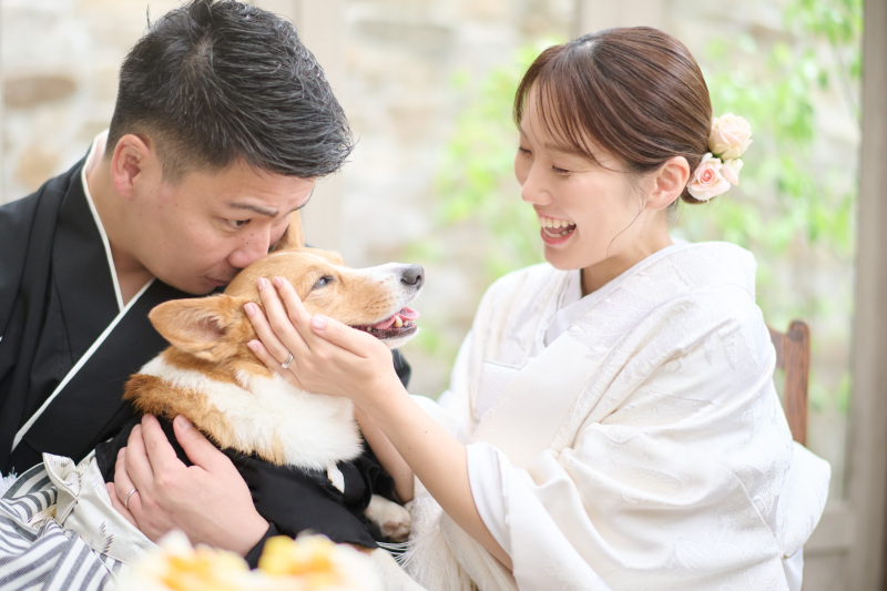 【9~11月】秋の"Happy Monday"キャンペーン!|和洋自由1着|修正データ50点|衣装ヘアメイク込み|ペットOK