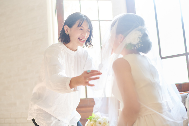 \たとえば/ 洋装2着*ご友人を呼んでカジュアルウェディング♡