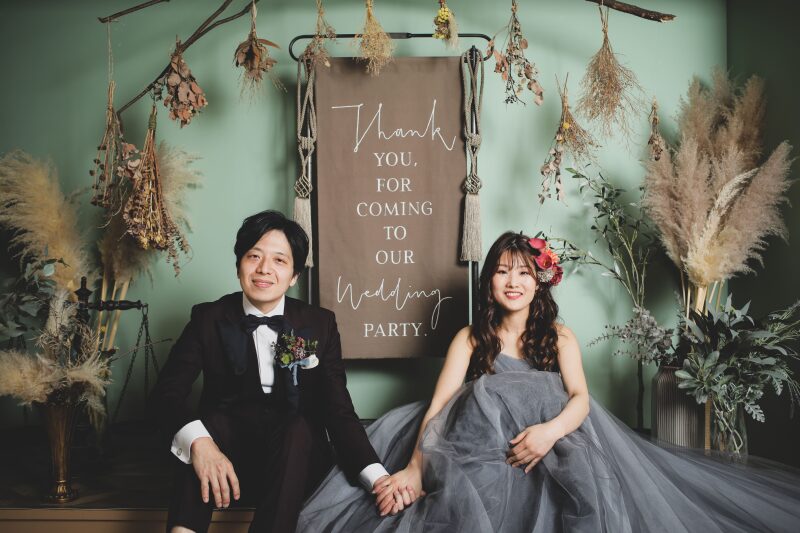 カラードレス ×スタジオ