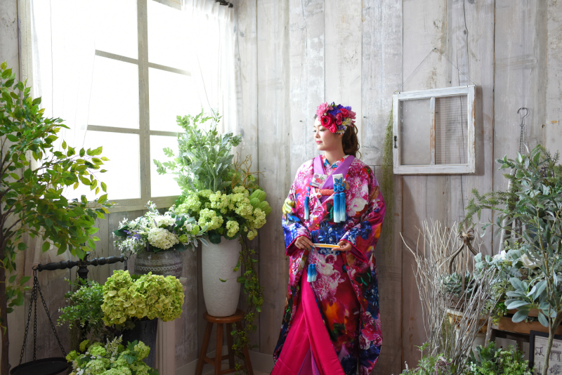 蜷川実花さんプロデュース・色打掛!