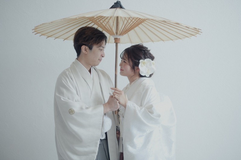 定番だけどやはり残したい番傘ショット