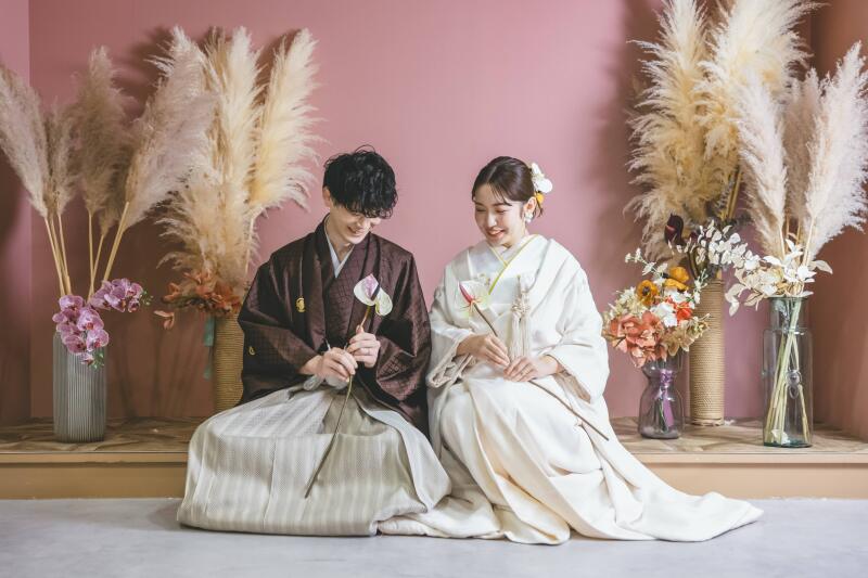 ピンクスタジオでナチュラルに