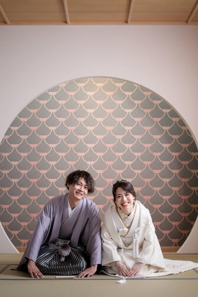 白無垢×紋付　和室スタジオ