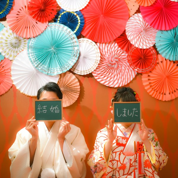 スタジオにはいろんな背景をご用意!