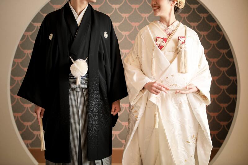 14：00和装撮影開始