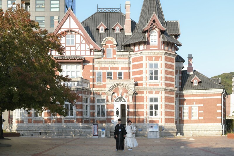 次は和装でロケ撮影～！