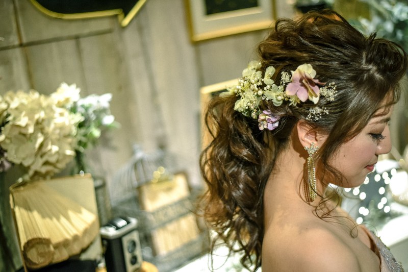 ルーズなゆるふわヘアスタイルも可愛い♡