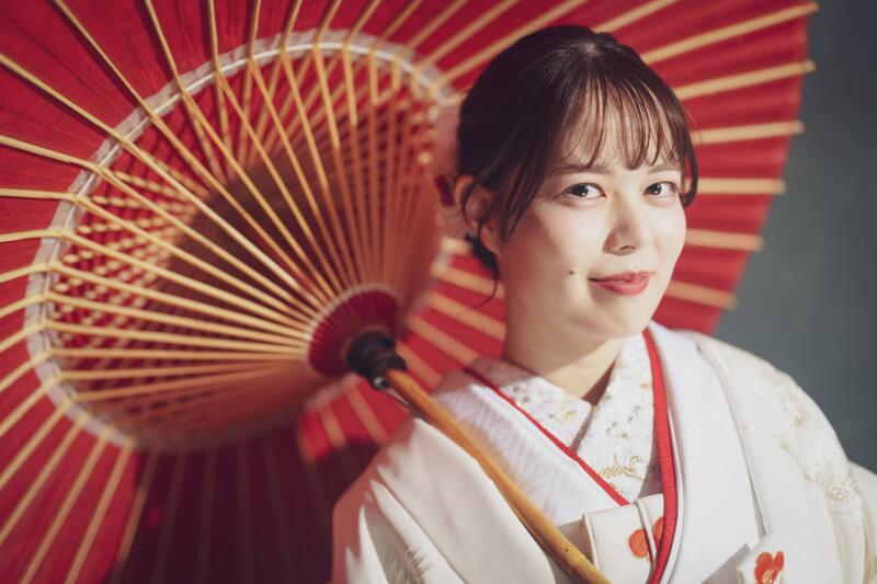 番傘のほほえみ