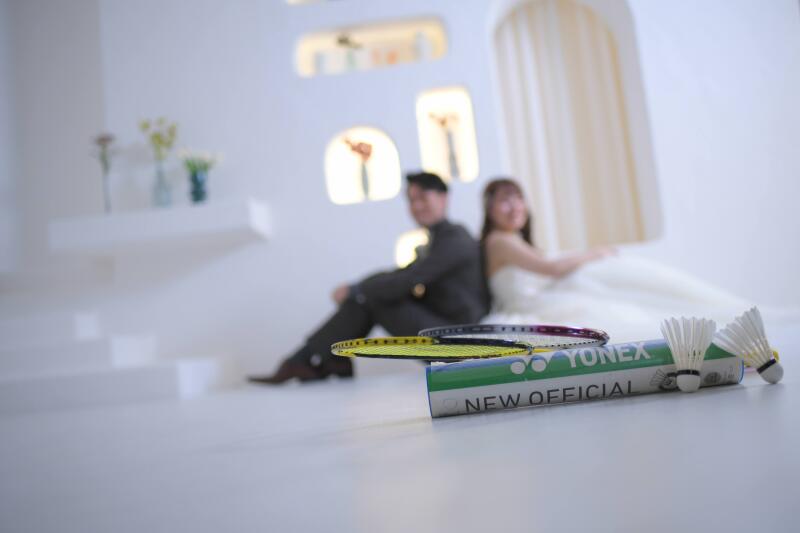 ドレス×新スタジオ×バトミントン