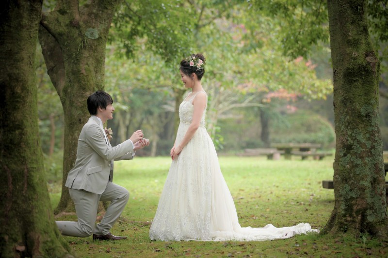 憧れのプロポーズショット！