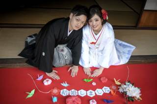 ♡お二人らしい前撮りフォト♡